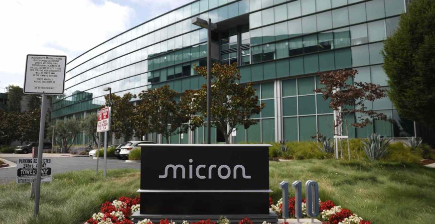 Micron shares rise amid AI demand for memory chips