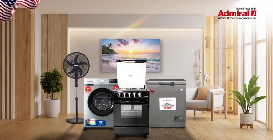 Electronics brand Admiral launches in Nigeria with energy-efficient appliances
