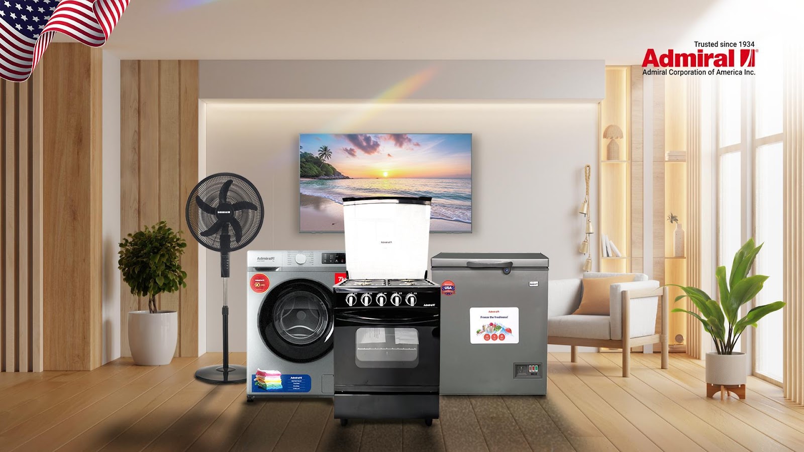 Electronics brand Admiral launches in Nigeria with energy-efficient appliances