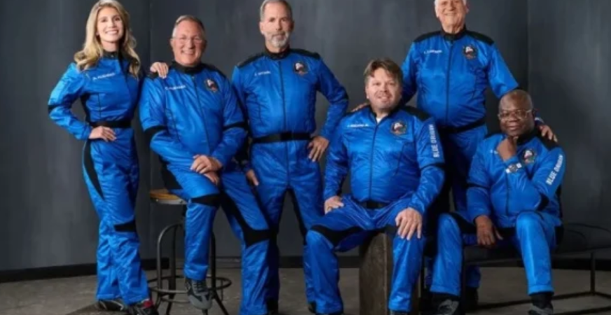 Nigerian lawyer makes history as first African in space
